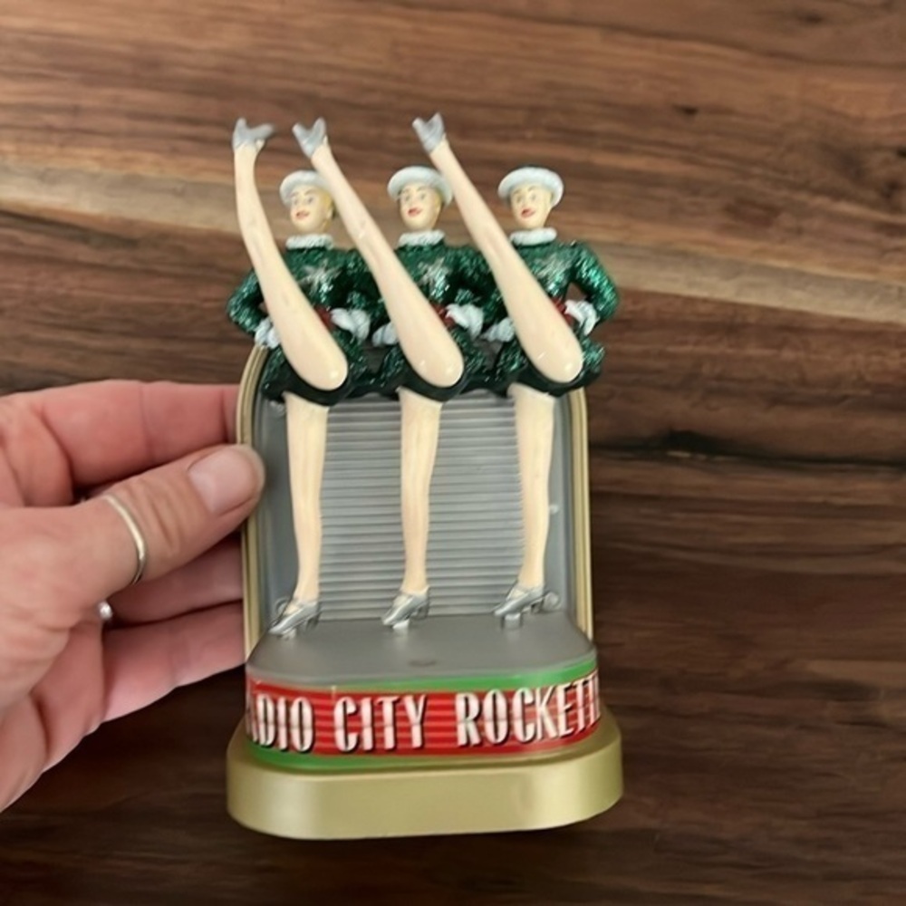 Radio City Rockets battery powered decoration for Holidays. It still works.